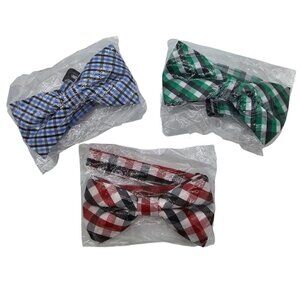 Bow Ties for Boys/Toddler, Assorted colors, 3 Pack, Adjustable, New